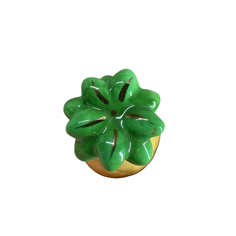 NORA FLEMING Mini Welcome Friends PINEAPPLE Ceramic Platter Charm - Picture 2 of 5